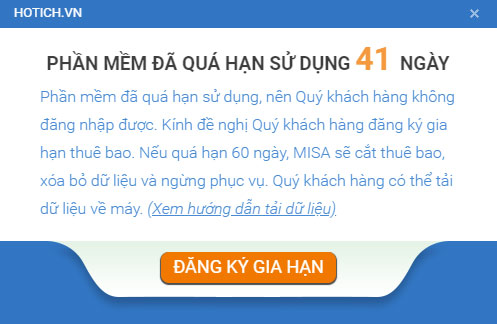 Khi quá hạn từ 1 ngày trở đi