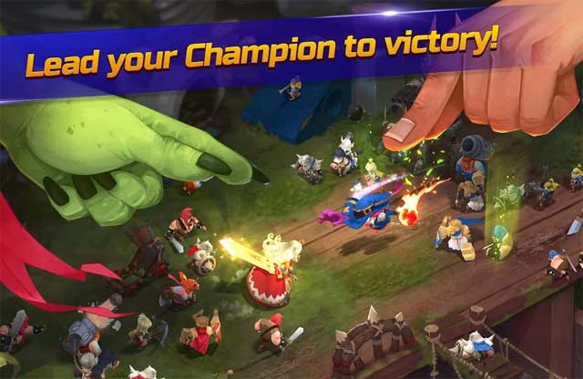 Đối mặt với người chơi từ khắp nơi trên thế giới trong các trận chiến 1v1