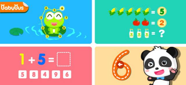 Bé học số theo cách thú vị trong game mô phỏng My Numbers by BabyBus 