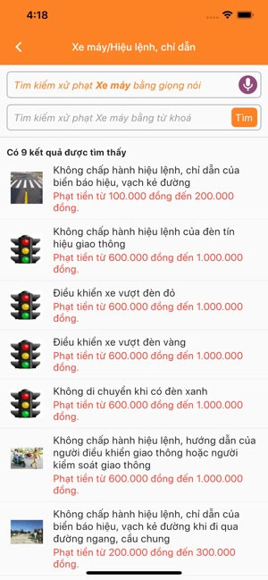 Lỗi giao thông