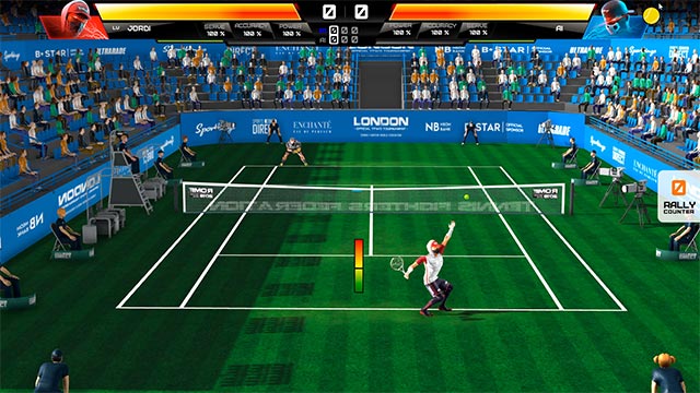 Tennis Fighters sở hữu gameplay hành động chiến đấu độc đáo
