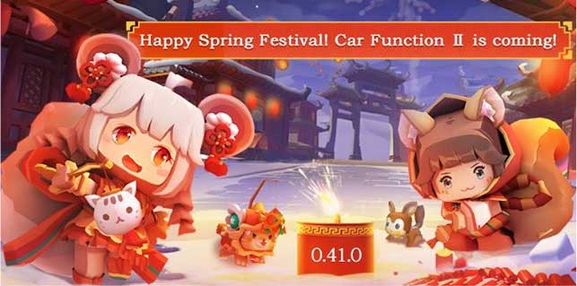 Mini World mới nhất tổ chức lễ hội mùa xuân và mang tới tính năng Car Function II