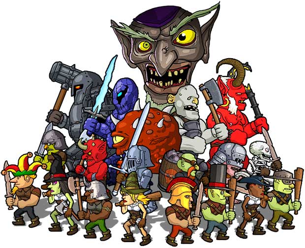 Tạo hình nhân vật trong Rampage Knights