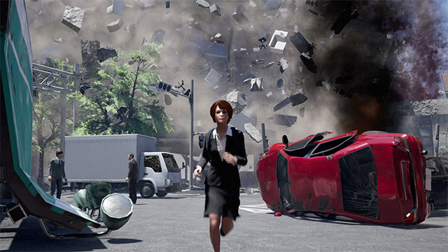 Bối cảnh game Disaster Report 4: Summer Memories là thành phố chìm trong động đất