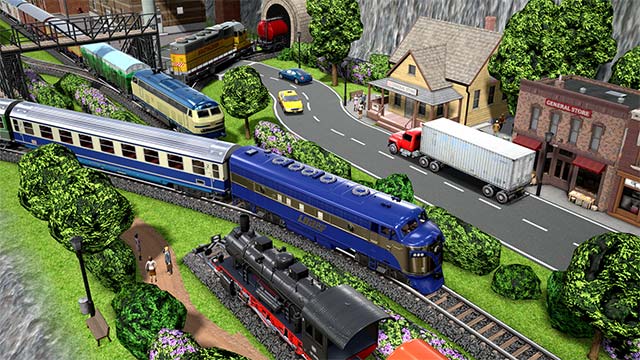 Sắp xếp các công trình, nhà ga để tạo nên đường sắt tự nhiên như cuộc sống