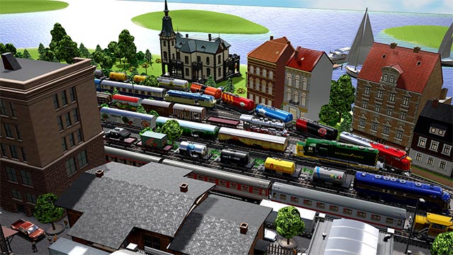 Model Railway Easily là game mô phỏng xây dựng hệ thống đường sắt