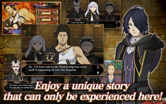 Thưởng thức một câu chuyện độc đáo trong Black Clover Phantom Knights
