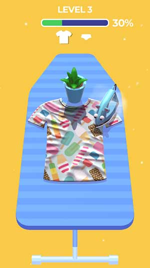 Ủi cho đến khi thanh tiến độ đạt 100%