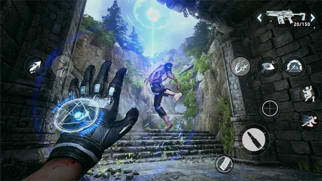 Gameplay của Bright Memory Mobile hoàn hảo để chơi trên các thiết bị màn hình cảm ứng