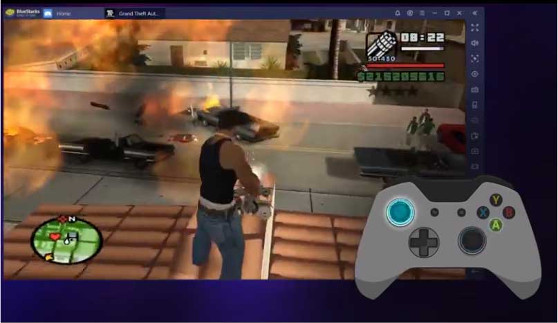 BlueStacks mới nhất hỗ trợ nhiều gamepads