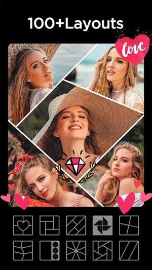 Collage Maker cung cấp hơn 100 layout