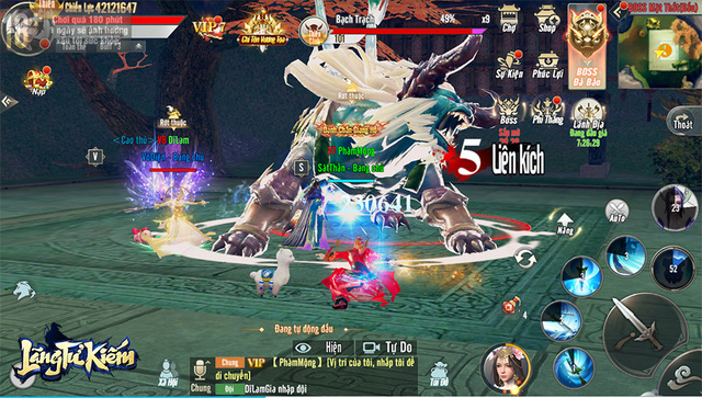 Game nhập vai kiếm hiệp miễn phí