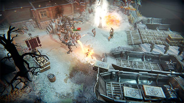 Tương tác mạnh mẽ với môi trường xung quanh trong game Iron Danger