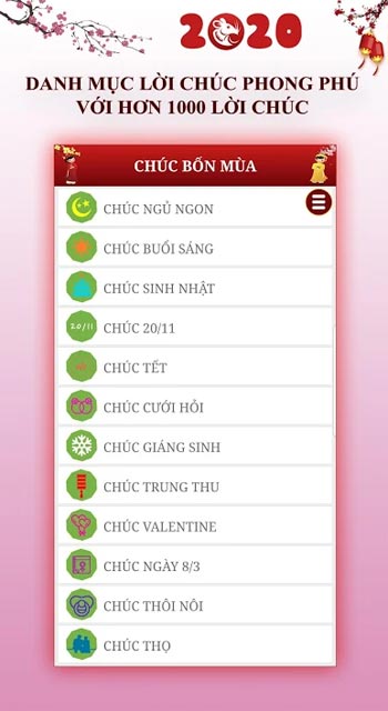 Lời chúc Valentine cho Android