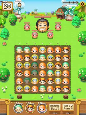 Chơi các level match-3 vui nhộn