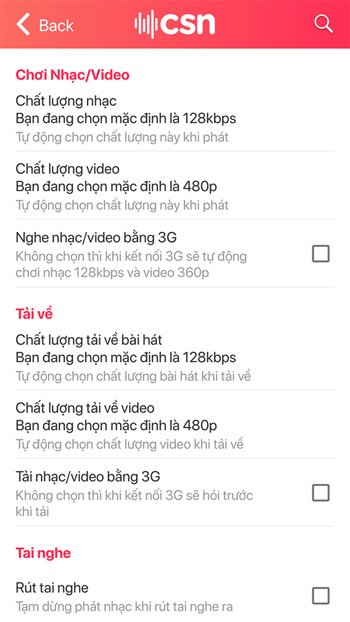 Thiết lập