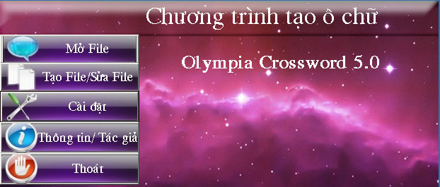 Chương trình tạo ô chữ