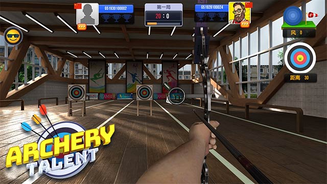 Thể hiện kỹ năng ngắm bắn và bản lĩnh người chơi trong Archery Talent