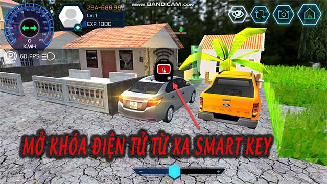 Tính năng khóa điện tử từ xa Smart Key