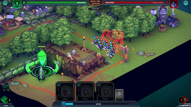 Tập hợp quân đội bất tử và cùng nhau xâm chiếm vùng đất