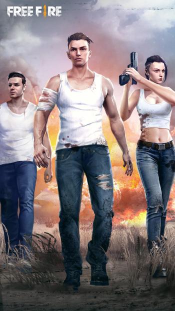 Bộ hình nền đẹp cho điện thoại phong cách Free Fire