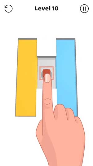 Lấp kín màu cho tất các góc