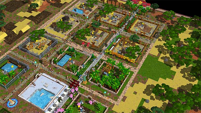 Thể hiện kỹ năng kinh doanh công viên quốc gia trong Zoo Constructor