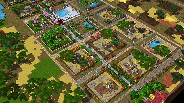 Zoo Constructor mô phỏng công viên động vật hoang dã rộng lớn