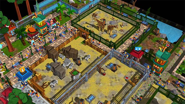 Xây dựng các công trình trong sở thú Zoo Constructor