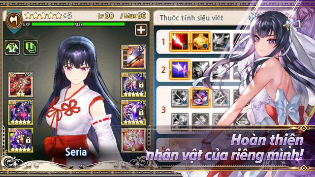 Chiến đấu cùng bạn bè trong một tổ đội gồm 4 anh hùng