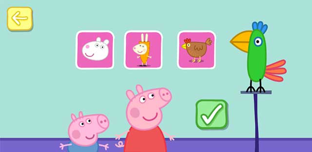 Khám phá 5 trò chơi vui nhộn với sự tham gia của heo Peppa trong Peppa Pig: Polly Parrot 