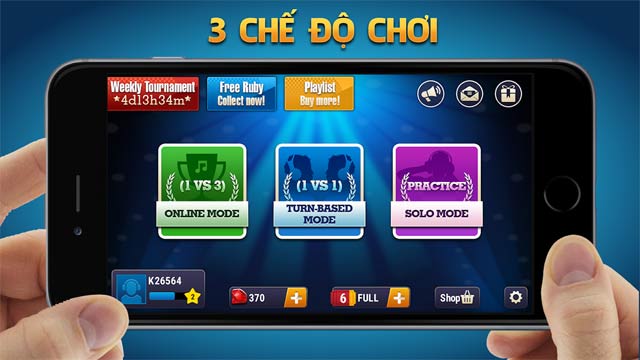 Đấu Trường Âm Nhạc mang tới 3 chế độ chơi