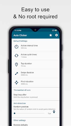 Click Assistant có giao diện đơn giản 