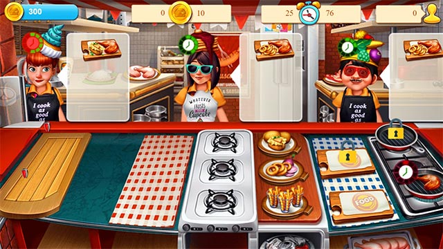 Cooking Joy - Craze Restaurant Fever yêu cầu kỹ năng quản lý thời gian của bạn