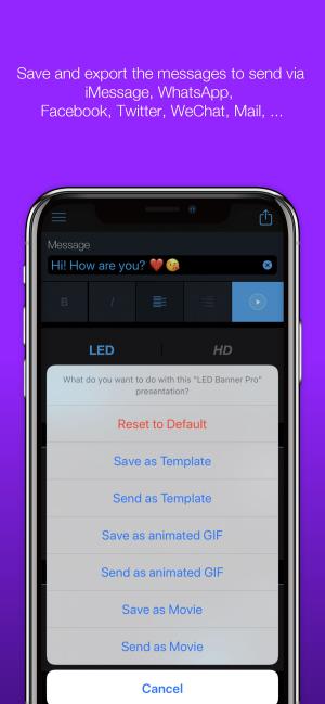 Gửi thông điệp qua Facebook, WhatsApp...