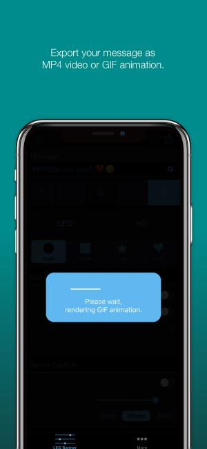 Lưu thông điệp dưới dạng banner, hình động...