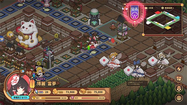 Game Touhou Ibunseki - Ayaria Dawn: ReCreation cho phép tùy chỉnh level