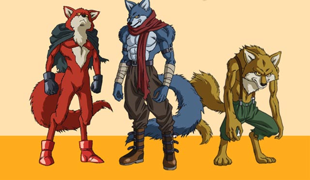 Cải trang Ba Con Sói