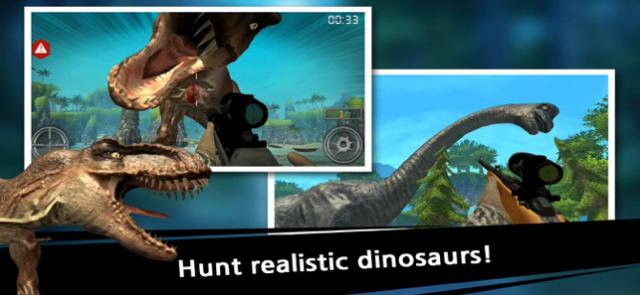 Trải nghiệm săn khủng long chân thực trong game Dino Hunter King 