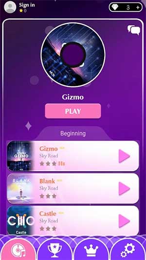 Mỗi level là một bản nhạc gốc riêng