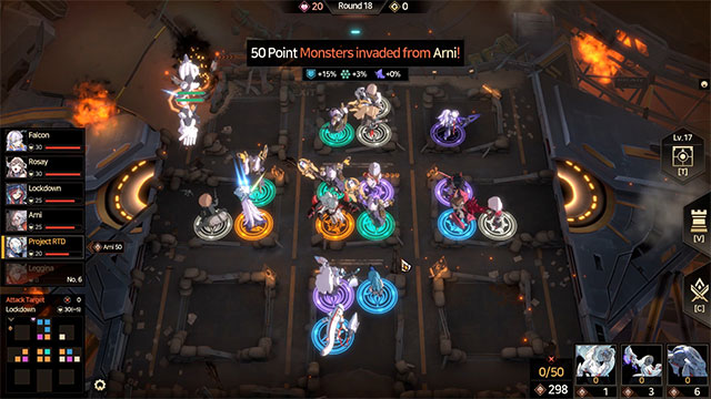 Đấu trường Tower Defense có những yếu tố ngẫu nhiên và may rủi