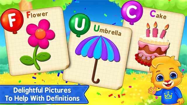 ABC Kids nổi bật với hình đẹp, nhiều màu sắc bắt mắt