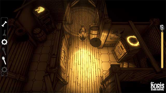 Khám phá xưởng phim bỏ hoang trong game phiêu lưu kinh dị Boris and the Dark Survival