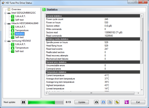 Cập nhật HD Tune Pro mới nhất