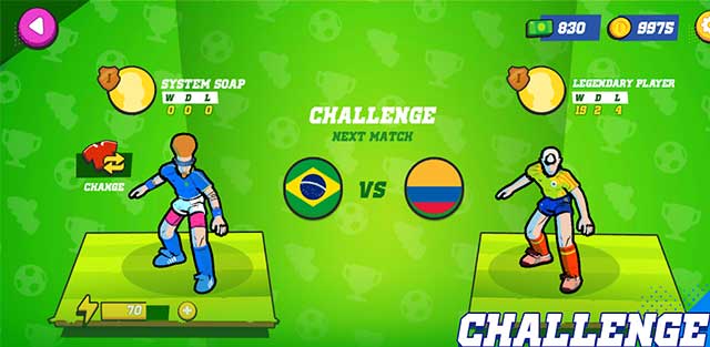 PC Fútbol Legends cho Android là một trò chơi bóng đá 3D sống động