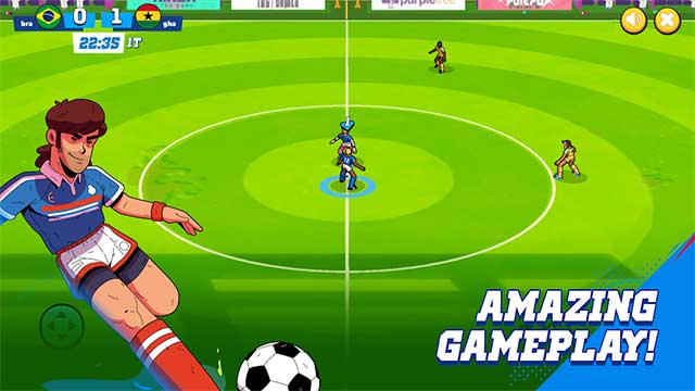 PC Futbol Legends có gameplay năng động, gợi nhớ đến các trò chơi bóng đá đình đám
