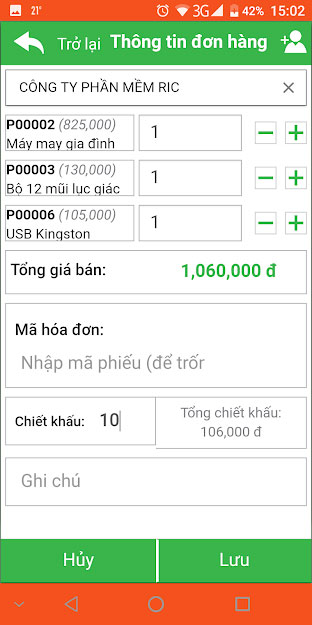 Quản lý bán hàng