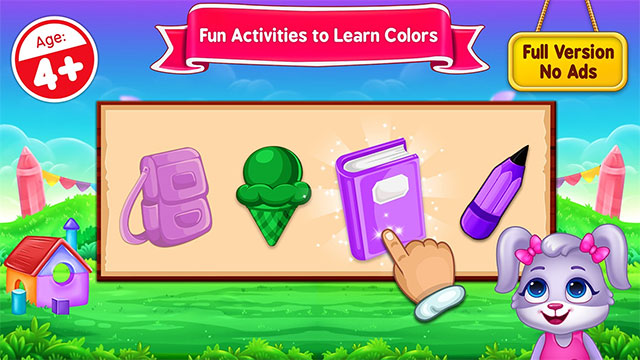 Bé học nhận diện màu sắc cơ bản trong Colors & Shapes