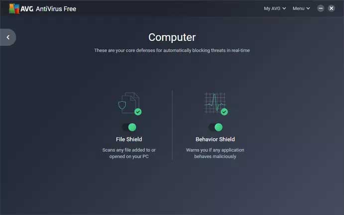 Cập nhật AVG AntiVirus FREE