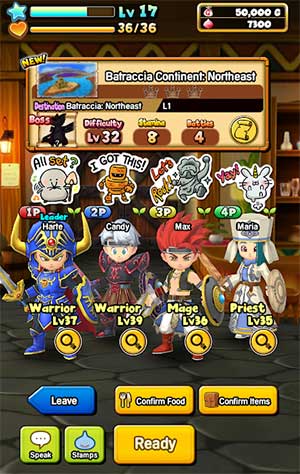 Thăng cấp cho các anh hùng